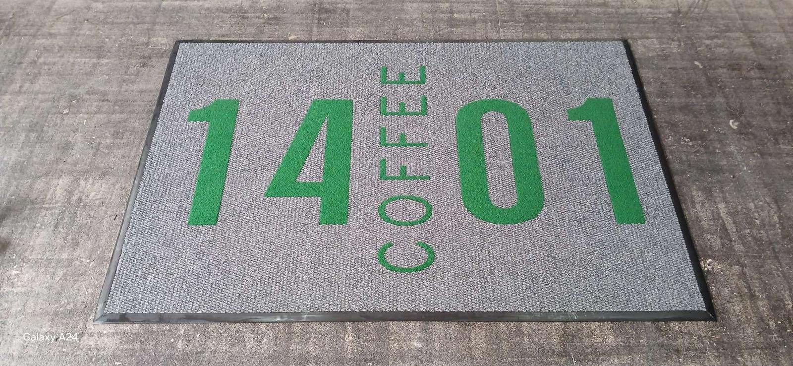 TH-1041 Cafe ve Restaurant için Logolu Paspas