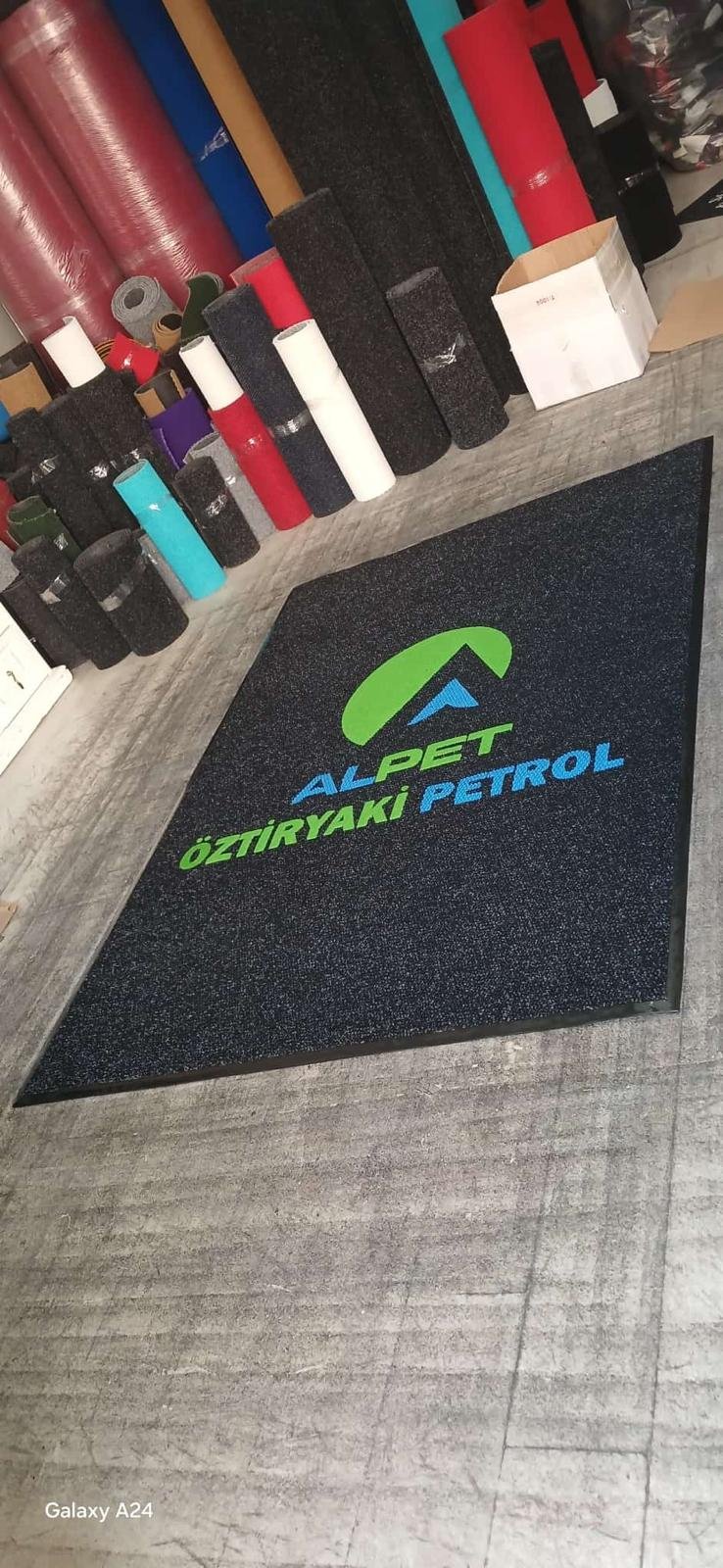 TH-1024 Benzin İstasyonları Logolu Paspas