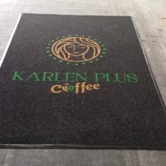 TH-1034 Cafe ve Restaurant için Logolu Paspas