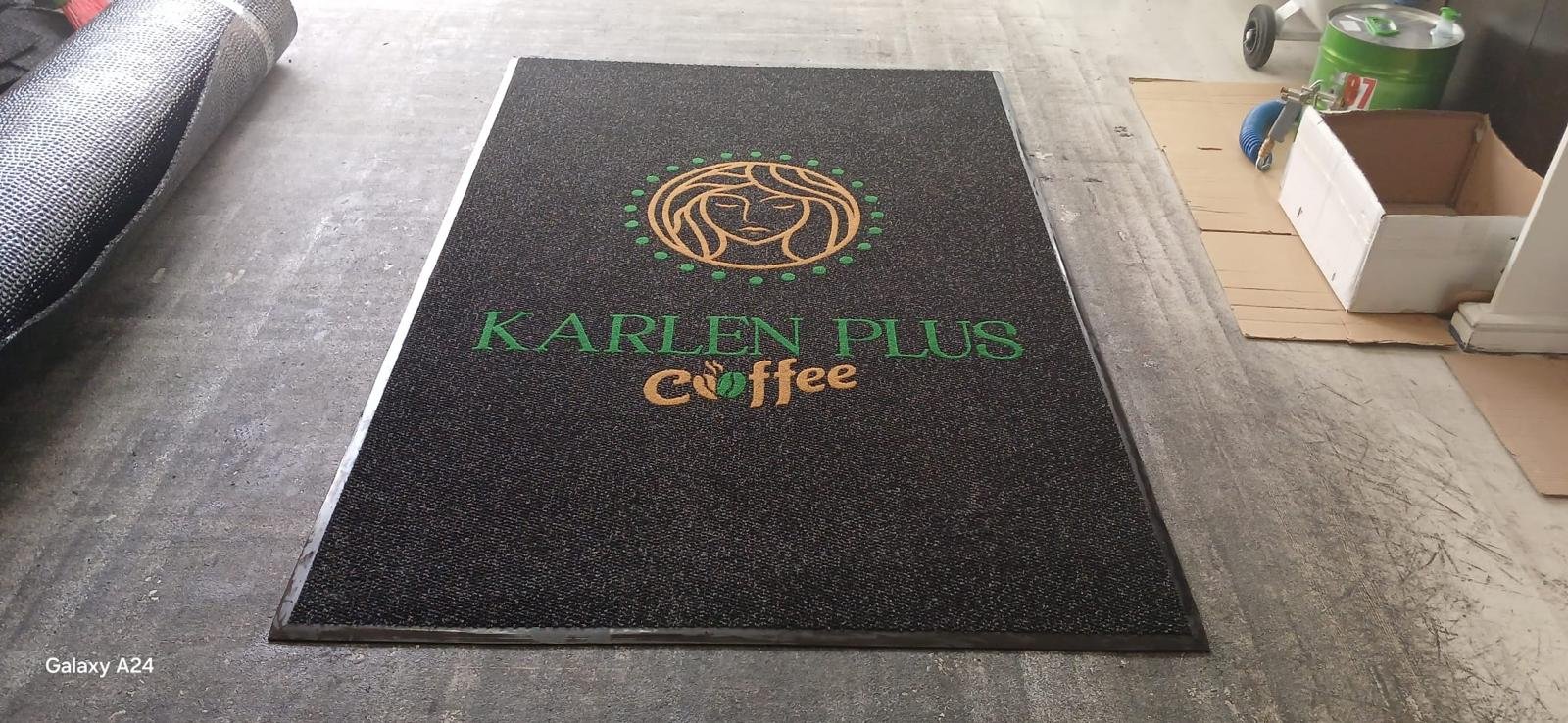 TH-1034 Cafe ve Restaurant için Logolu Paspas