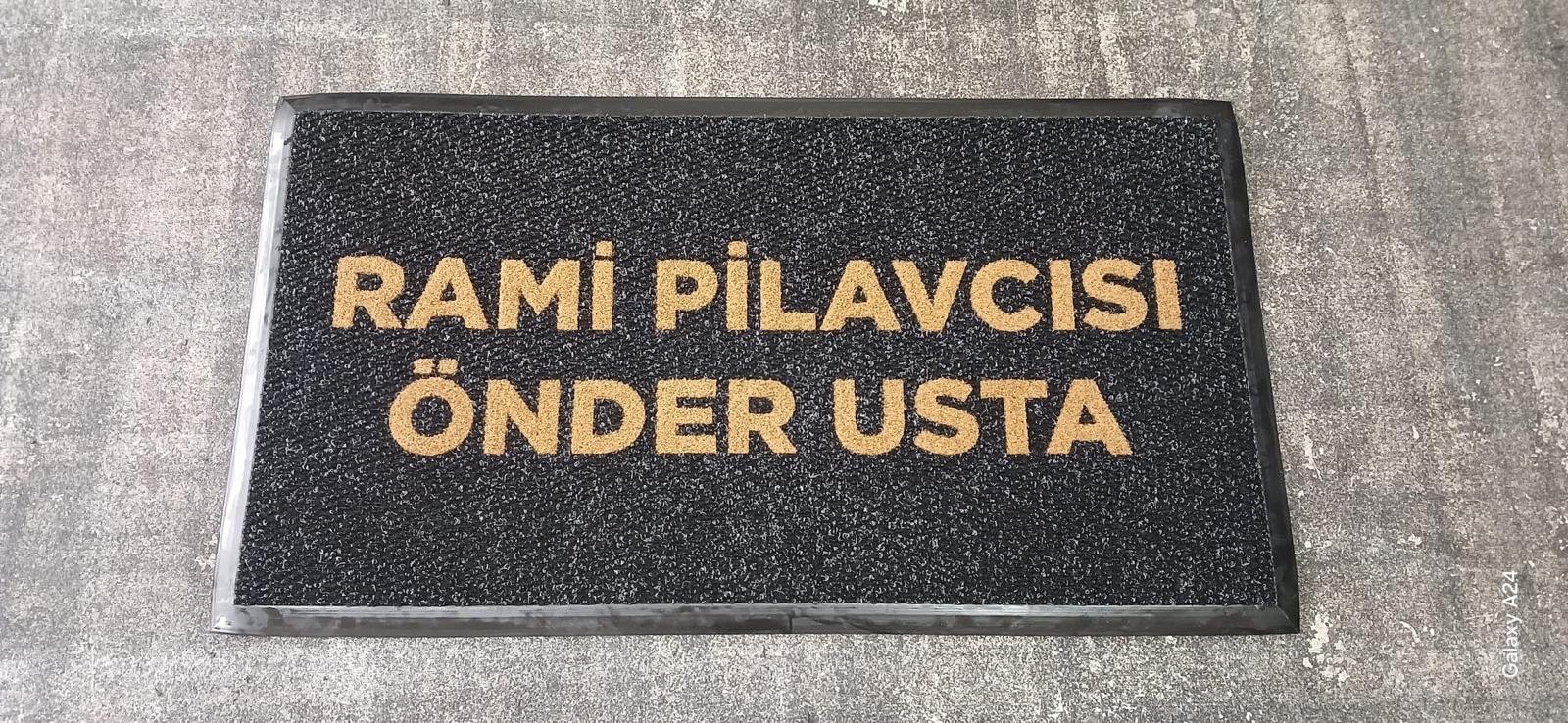 TH-1037 Cafe ve Restaurant için Logolu Paspas