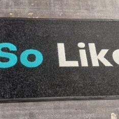 TH-1039 Cafe ve Restaurant için Logolu Paspas