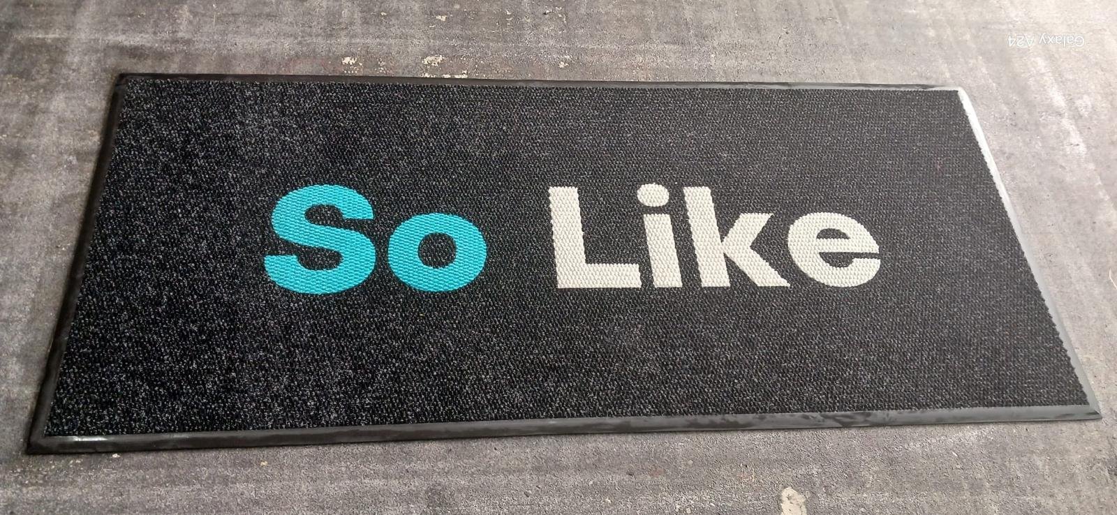 TH-1039 Cafe ve Restaurant için Logolu Paspas