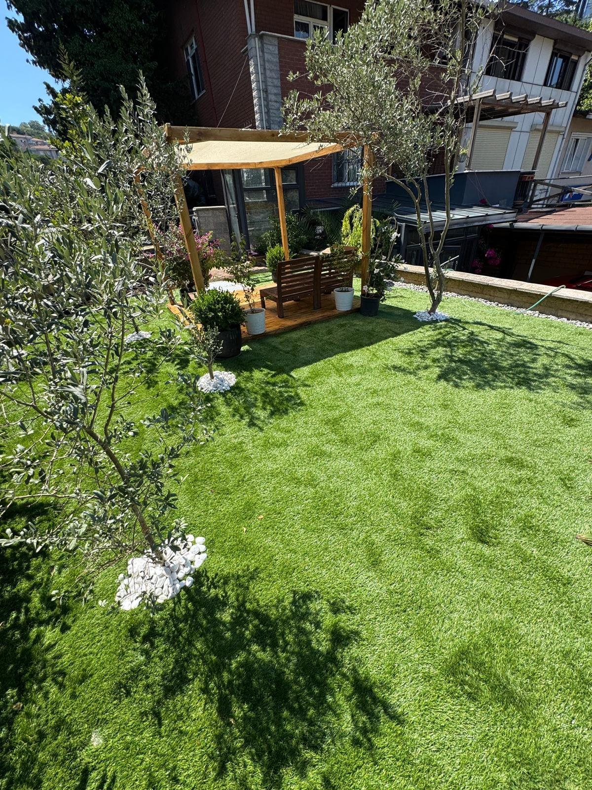 TH-1082 40mm Yeşil Otlu Çim Halı - Görsel 3