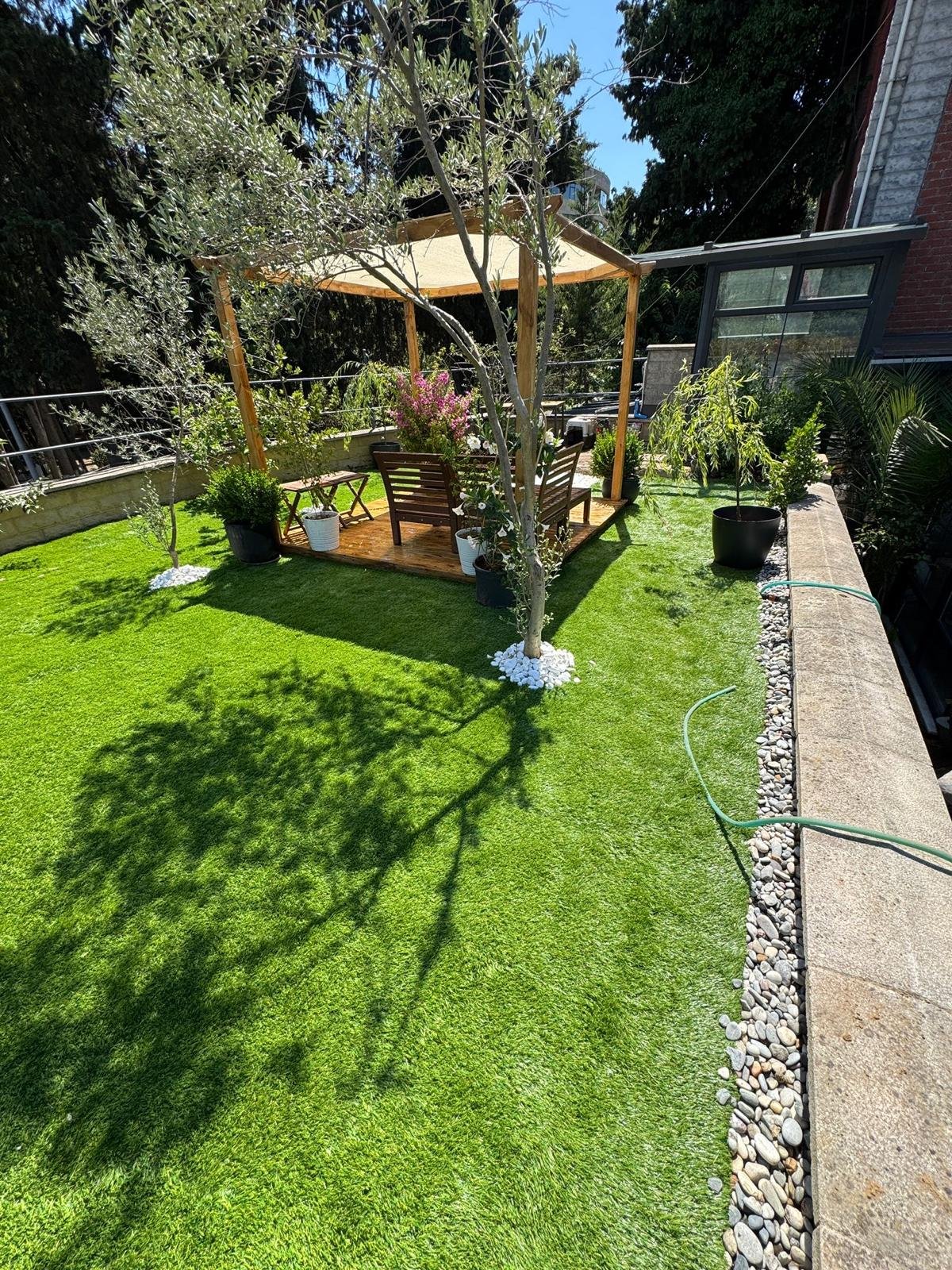 TH-1082 40mm Yeşil Otlu Çim Halı - Görsel 2