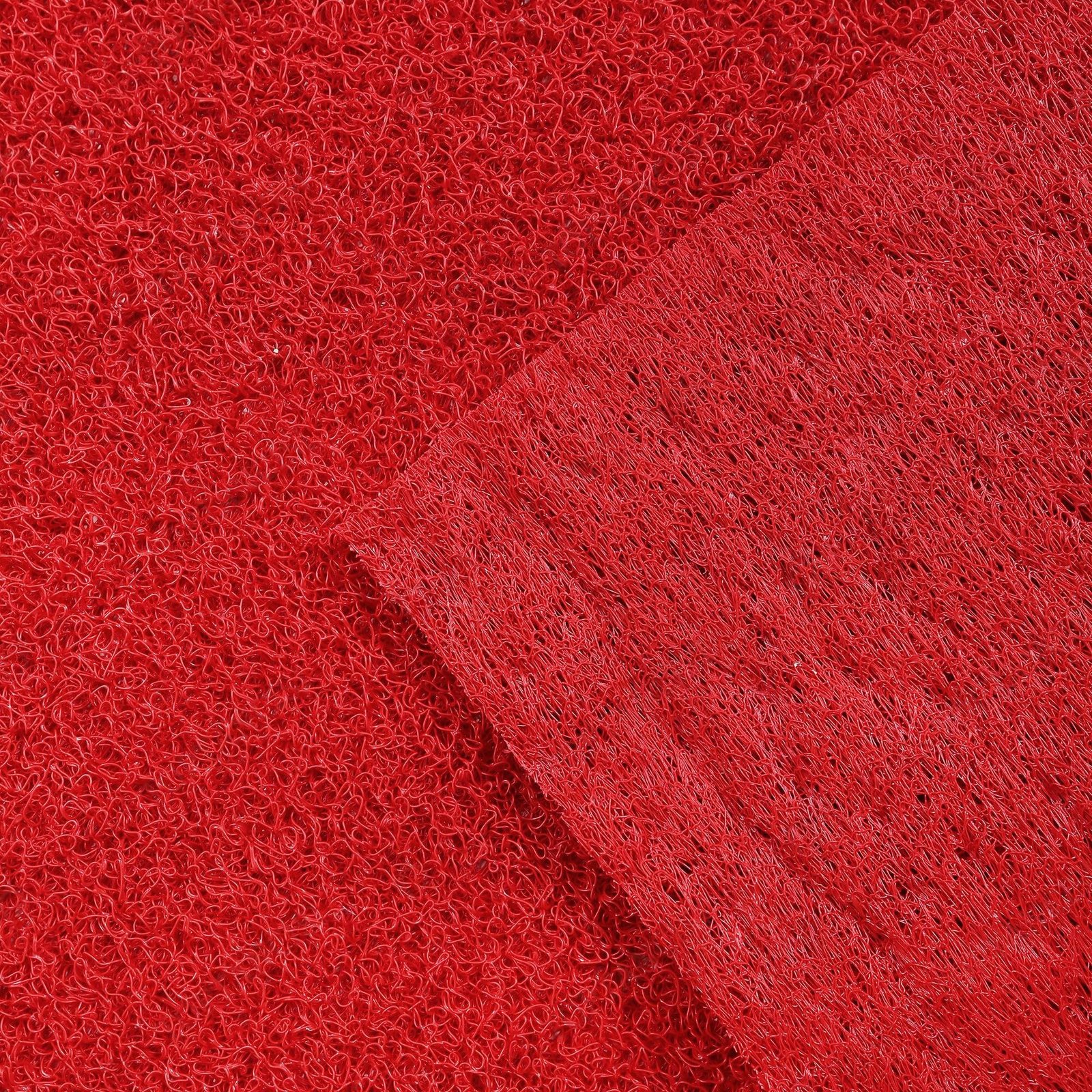 TH-1060 14mm Toptan Kırmızı Kıvırcık Paspas - Görsel 2